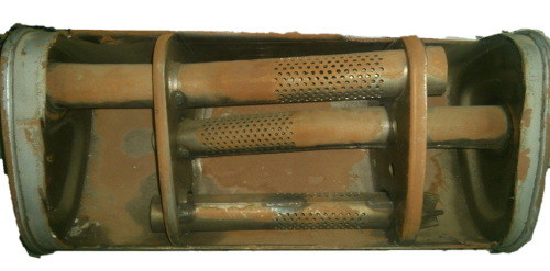 Commercial muffler enclosure tear out.